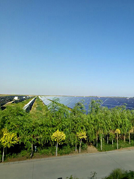 內(nèi)蒙古磴口縣50兆瓦光伏電站