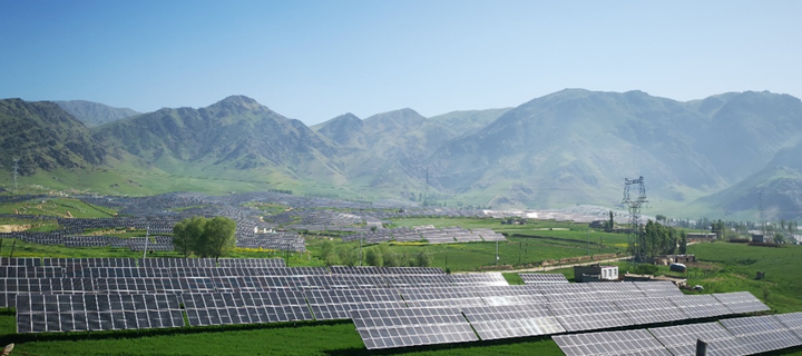 金年會科技新疆自治區(qū)伊犁州新源縣90MW光伏發(fā)電項目